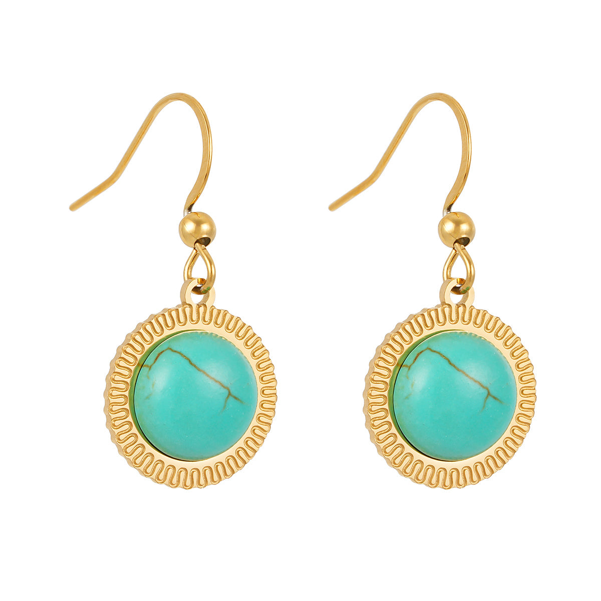 Blue pine earrings TrendyRush
