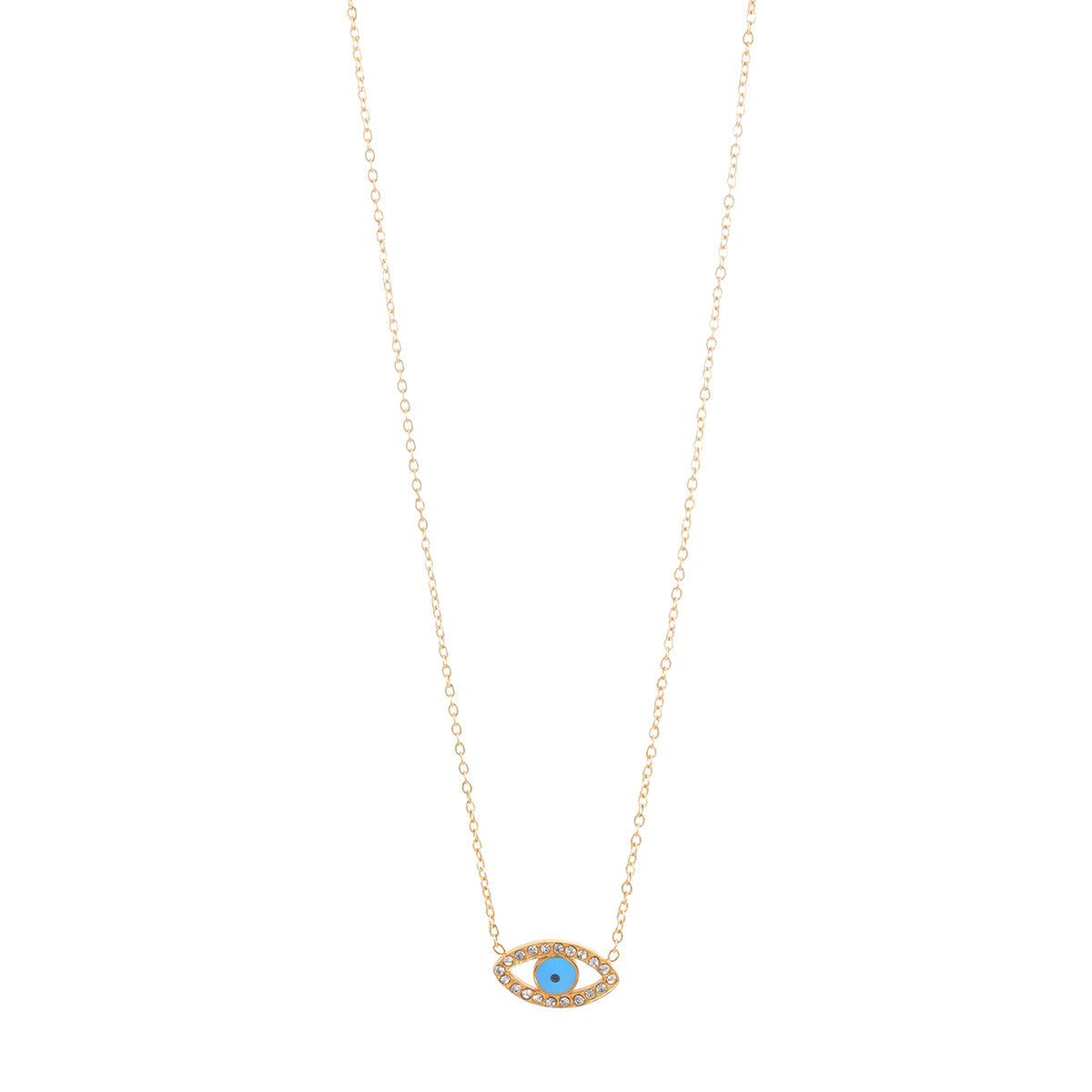 Turquoise eye necklace TrendyRush