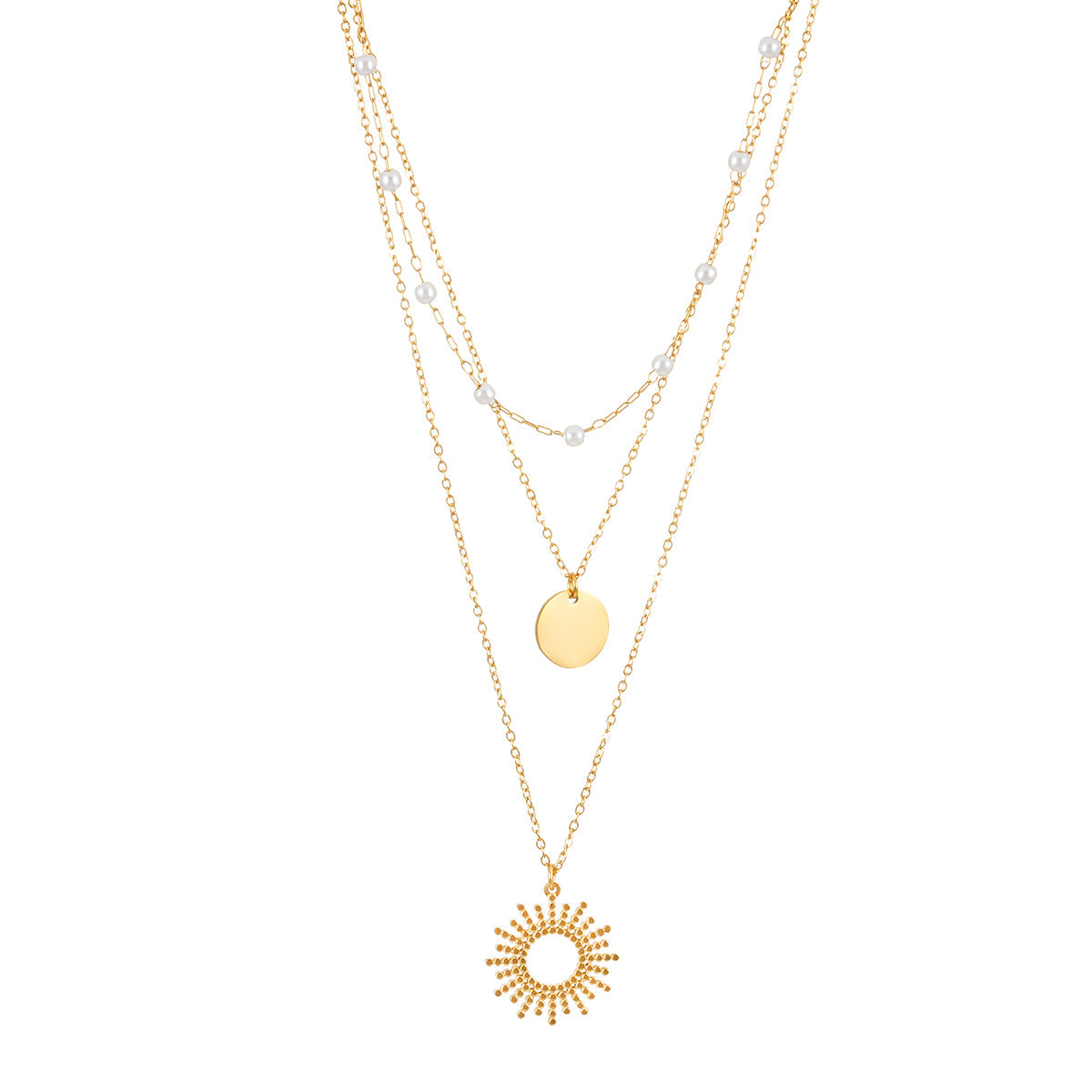 Sun necklace TrendyRush