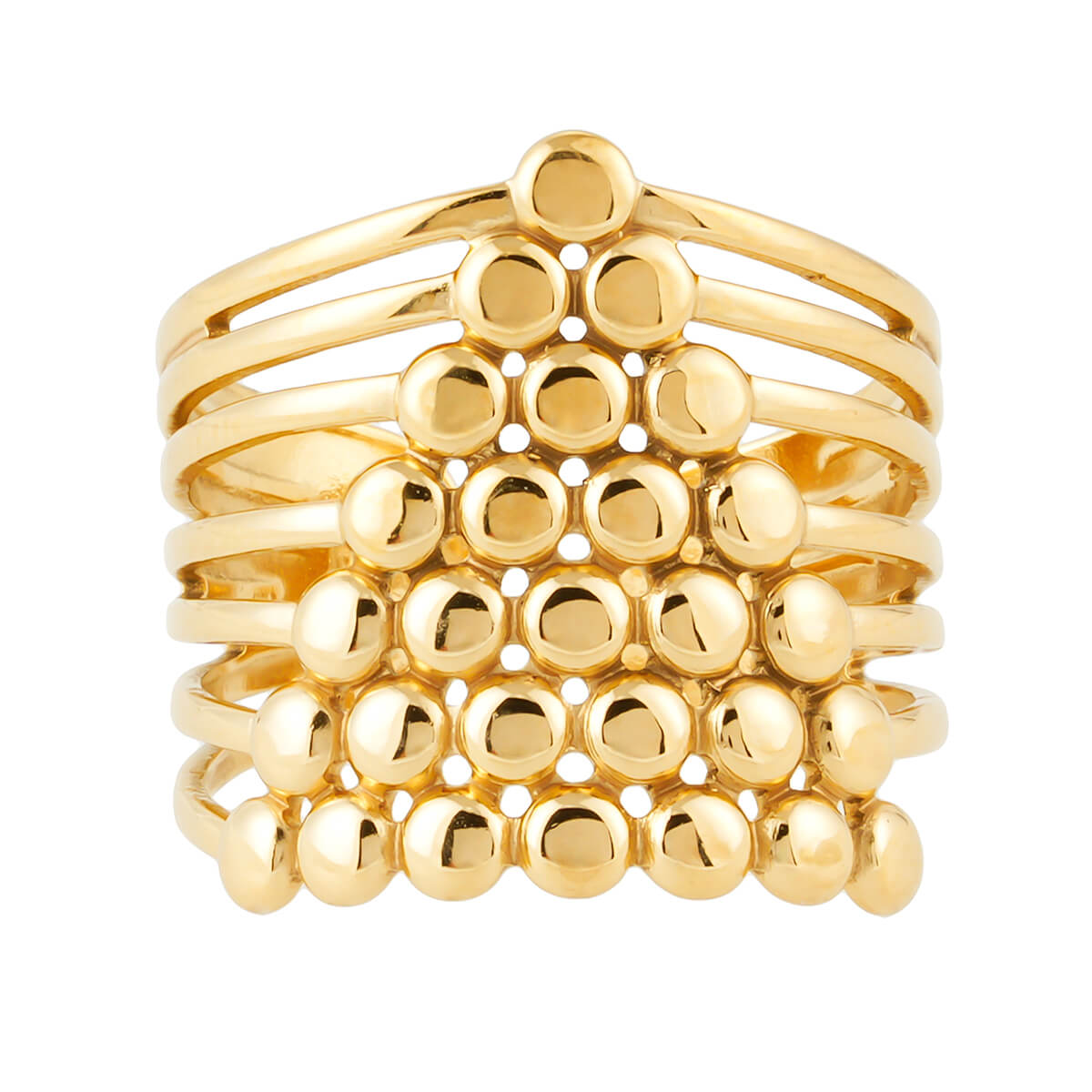 Triangle stacked ring TrendyRush