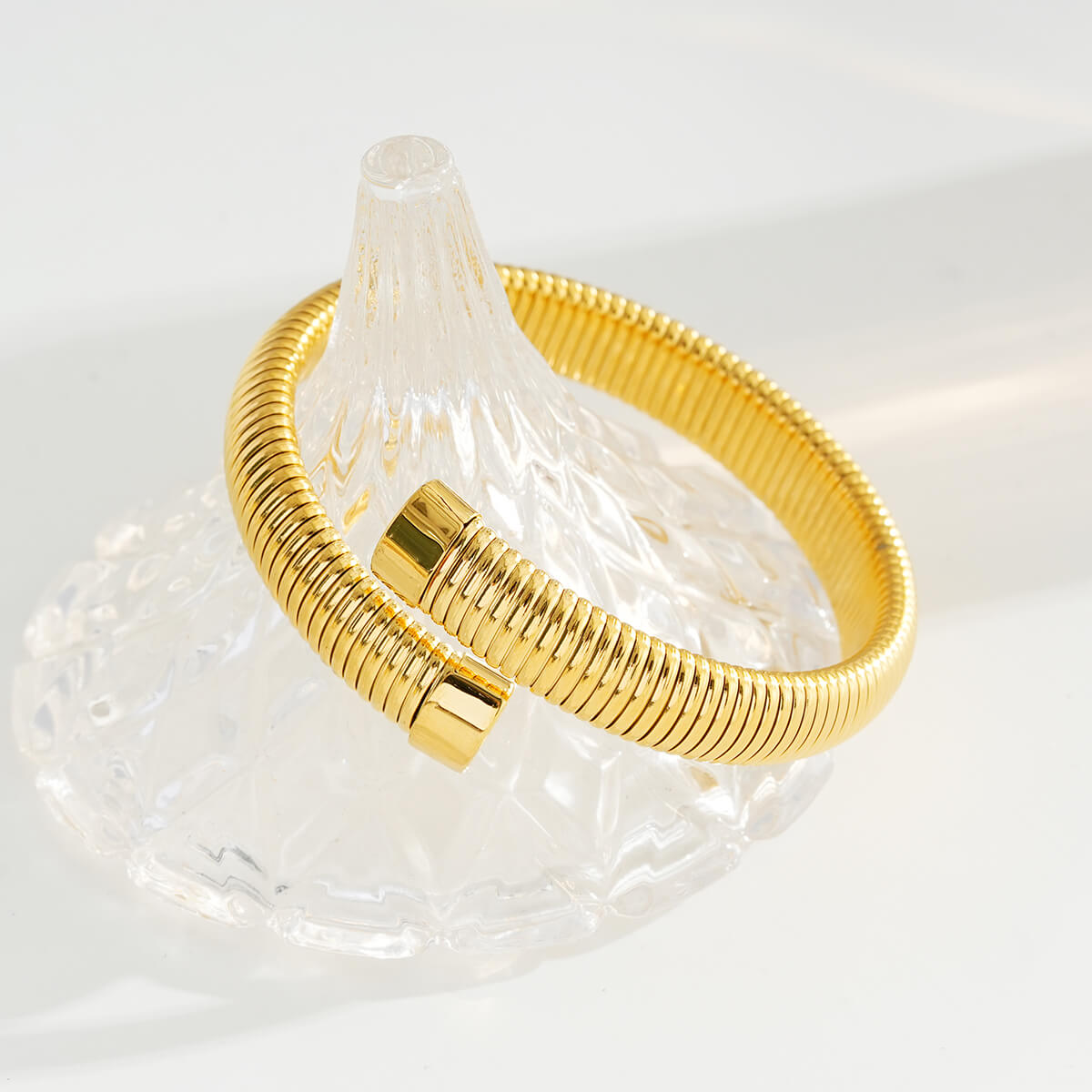 Cable Wire Cuff Bracelets TrendyRush