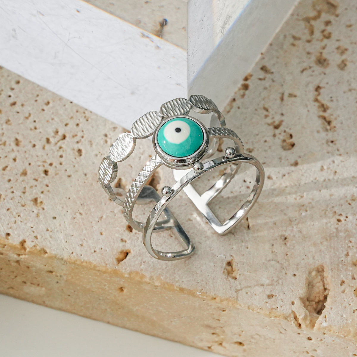 multiple turquoise ring TrendyRush