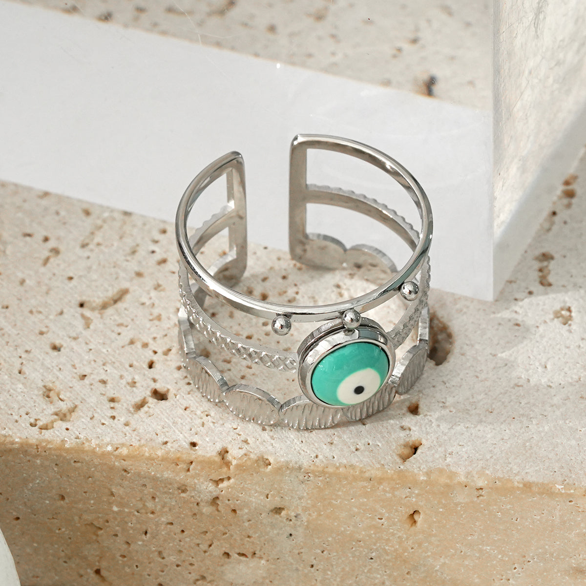 multiple turquoise ring TrendyRush