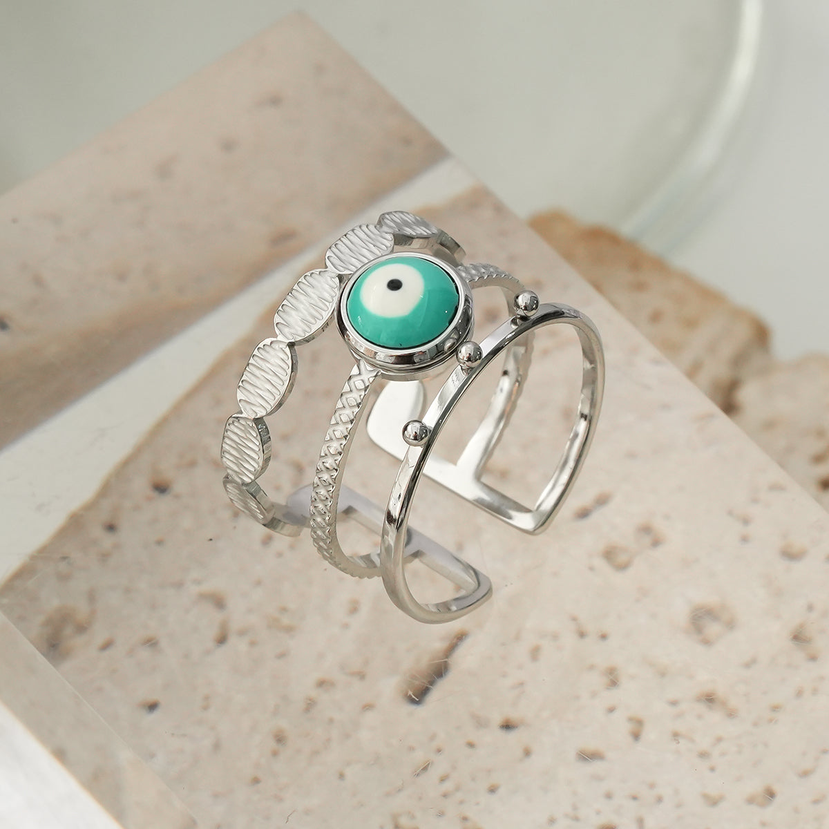 multiple turquoise ring TrendyRush