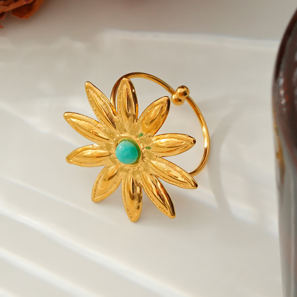 Daisy gem ring TrendyRush