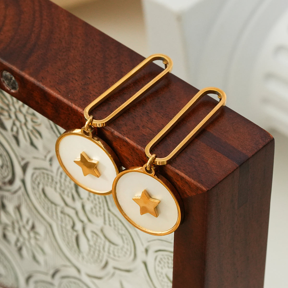 Star shell earrings TrendyRush