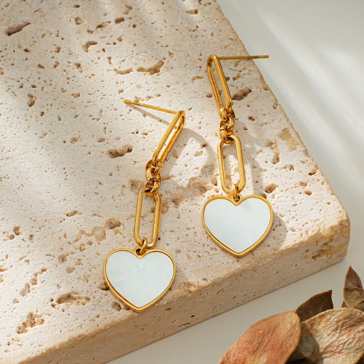Heart pendant earrings TrendyRush