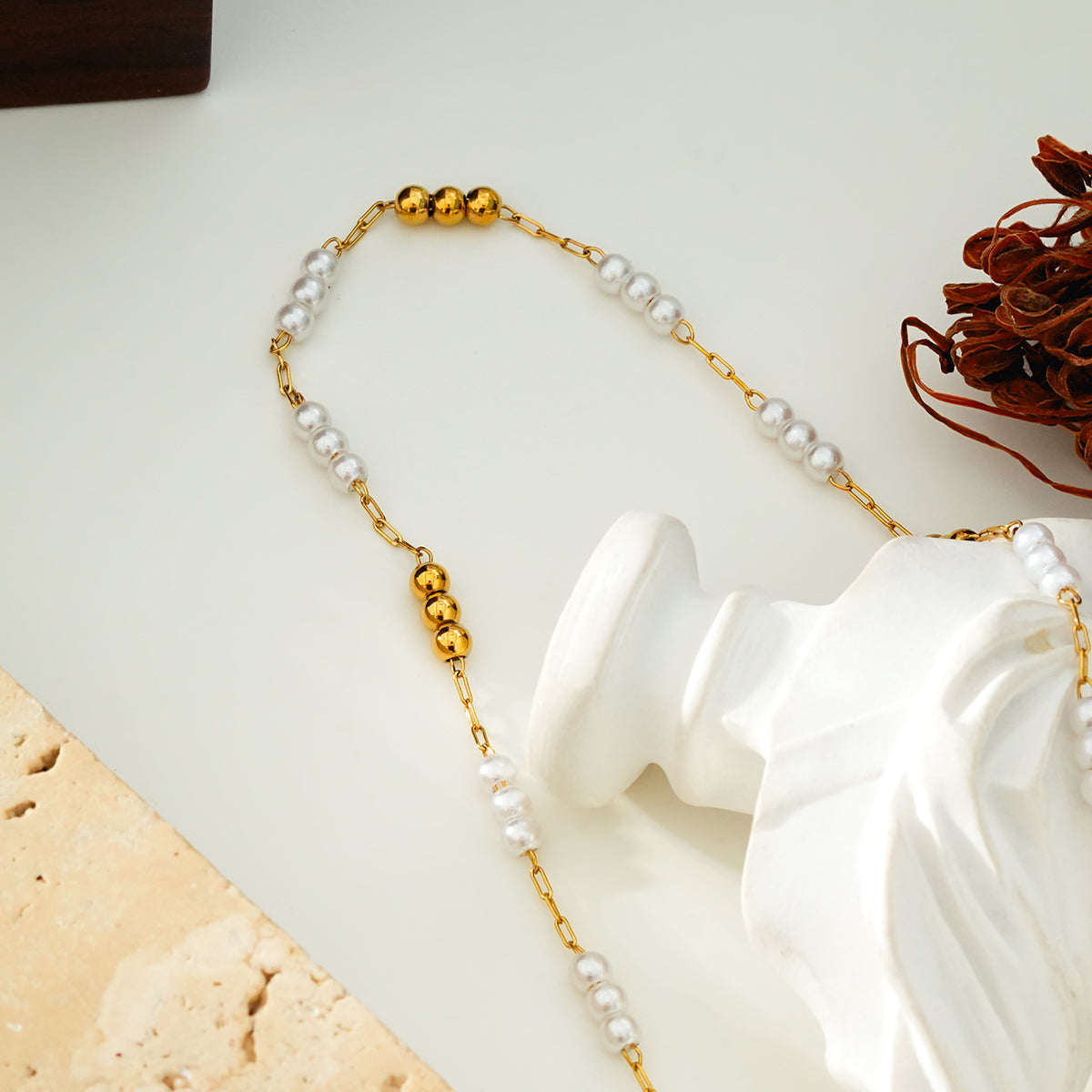 freshwater pearl necklace TrendyRush