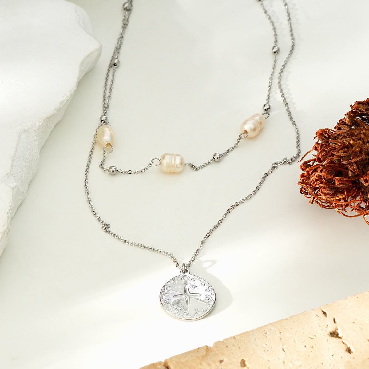 Double chain necklace TrendyRush