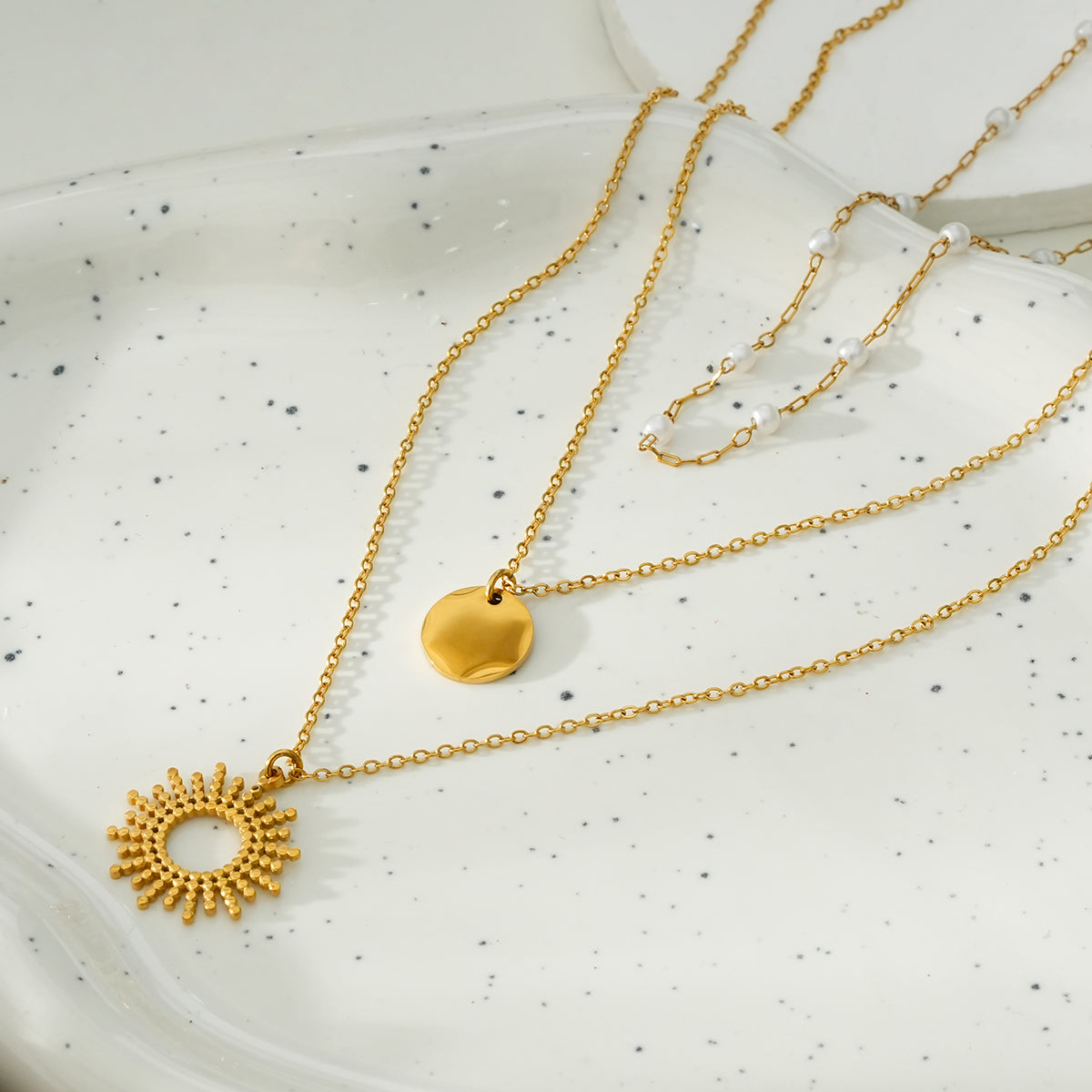Sun necklace TrendyRush