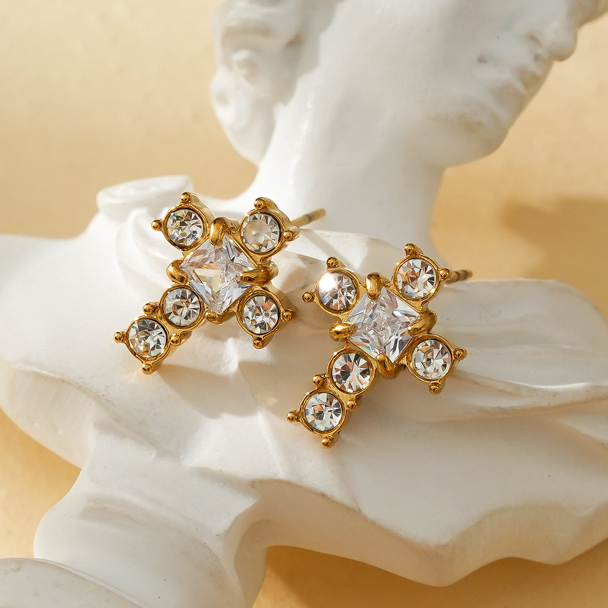 Cross earrings TrendyRush