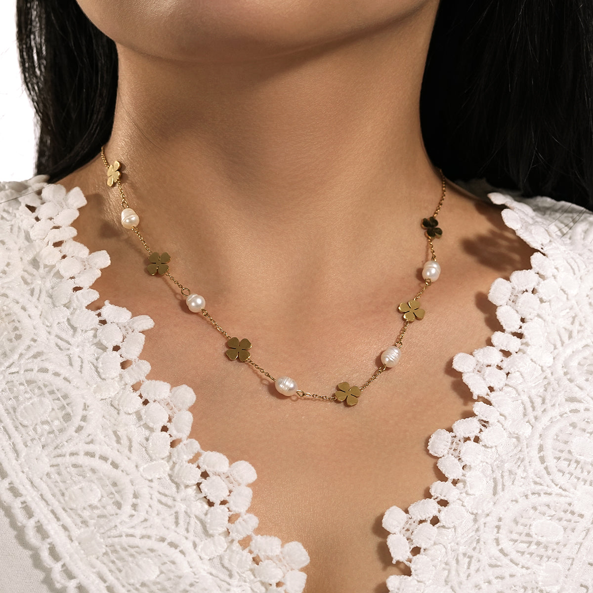 Floral necklace TrendyRush