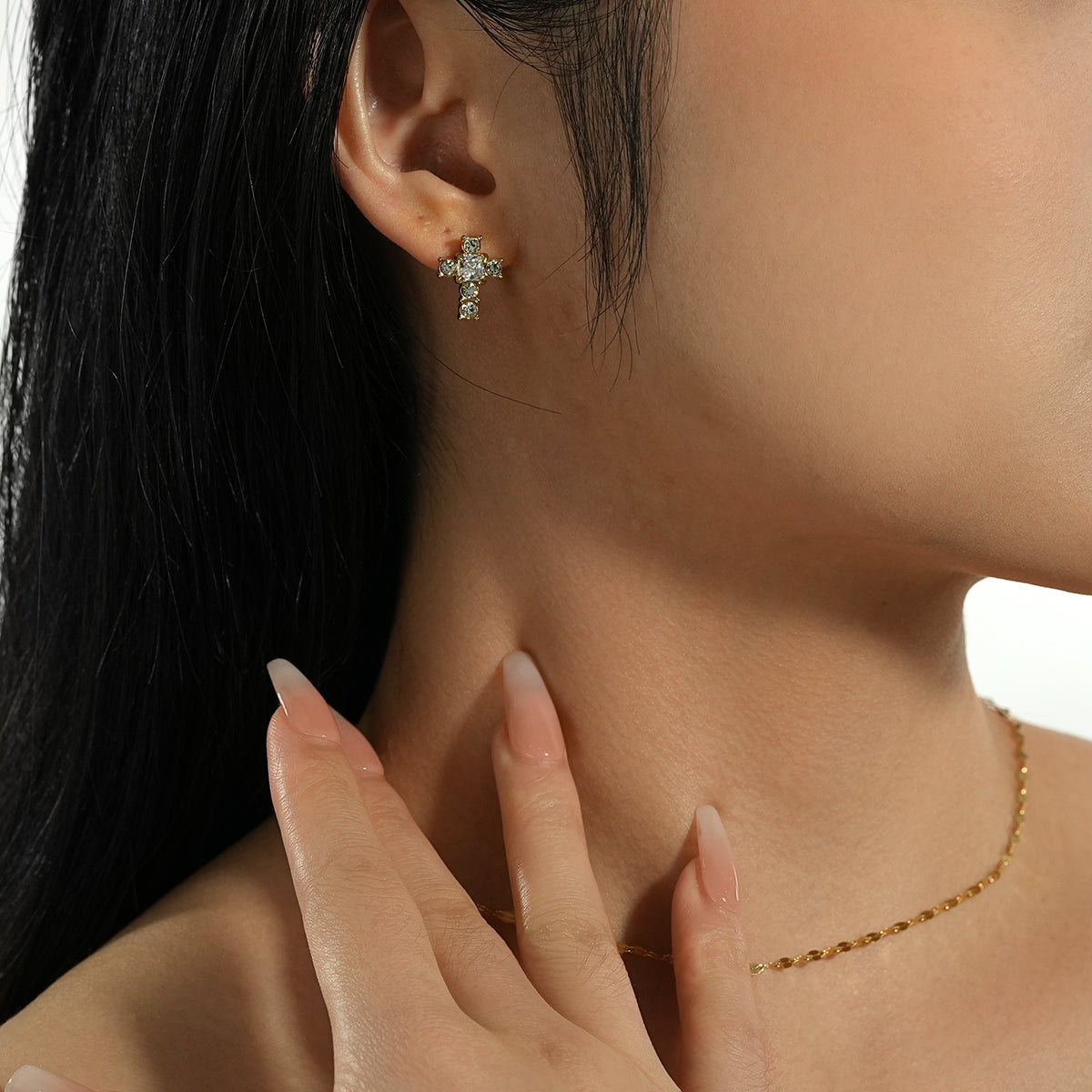 Cross earrings TrendyRush