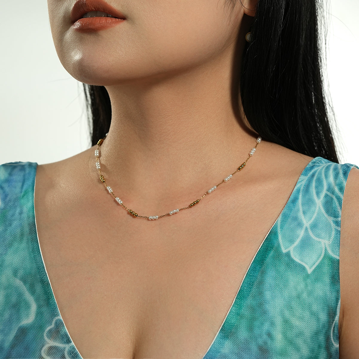freshwater pearl necklace TrendyRush