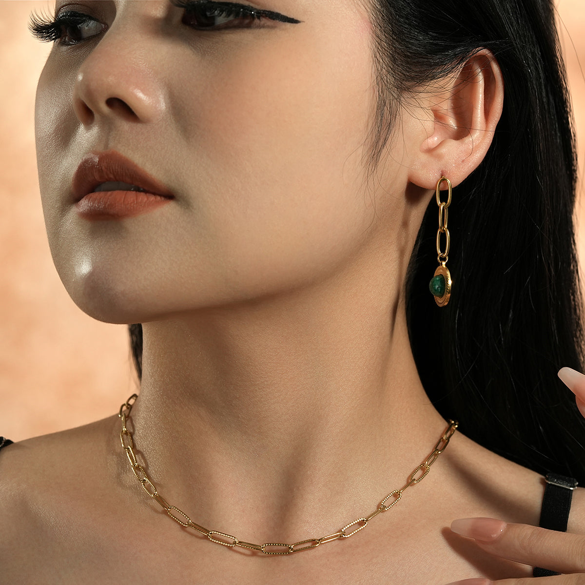 Stone earrings TrendyRush