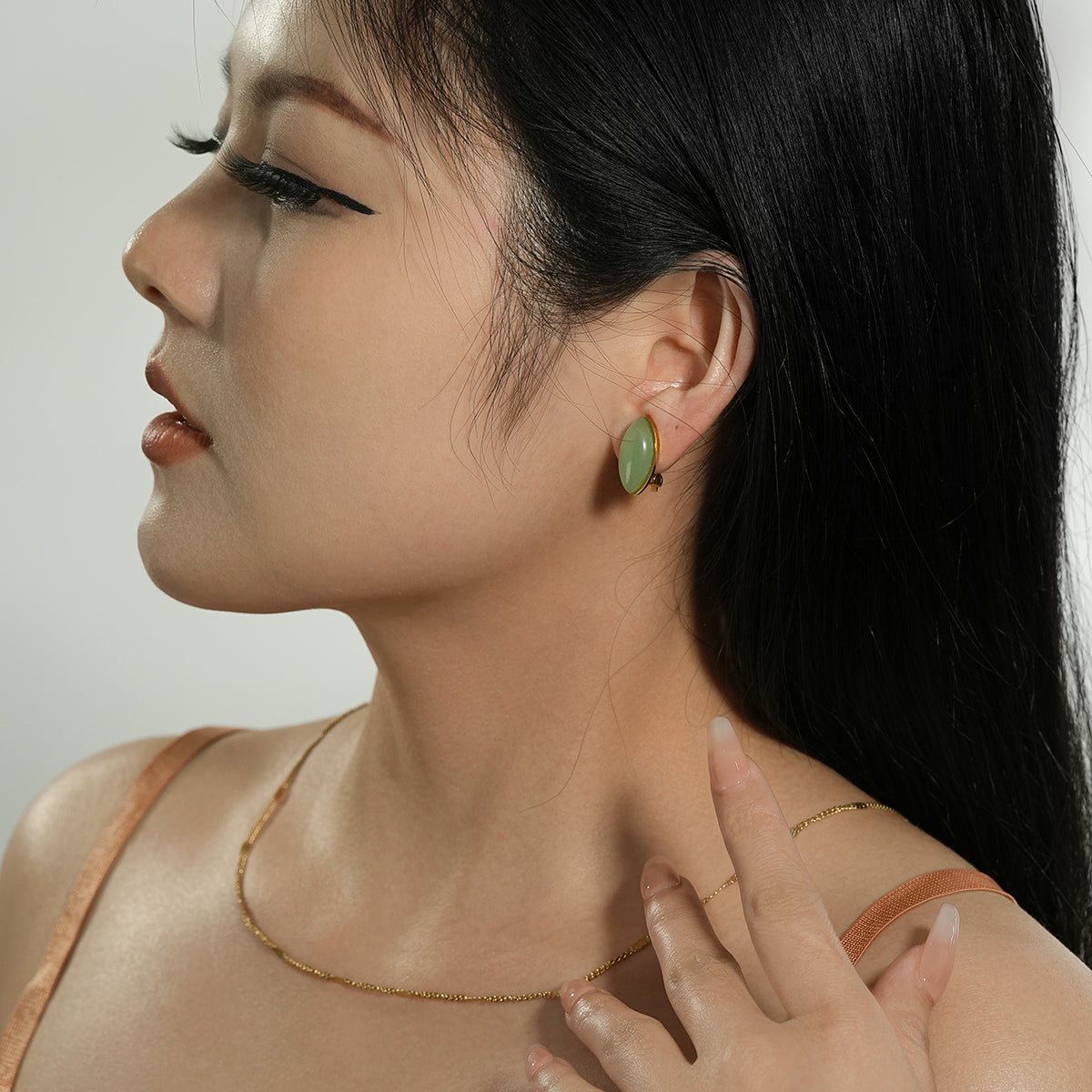 Ice clear earrings TrendyRush