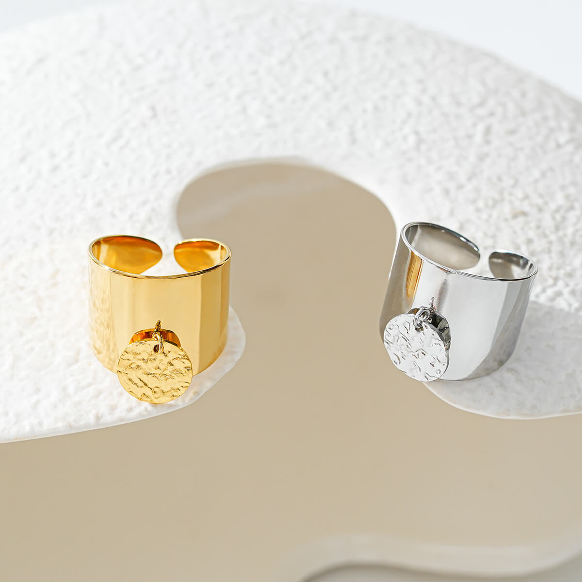 Round pendant ring TrendyRush