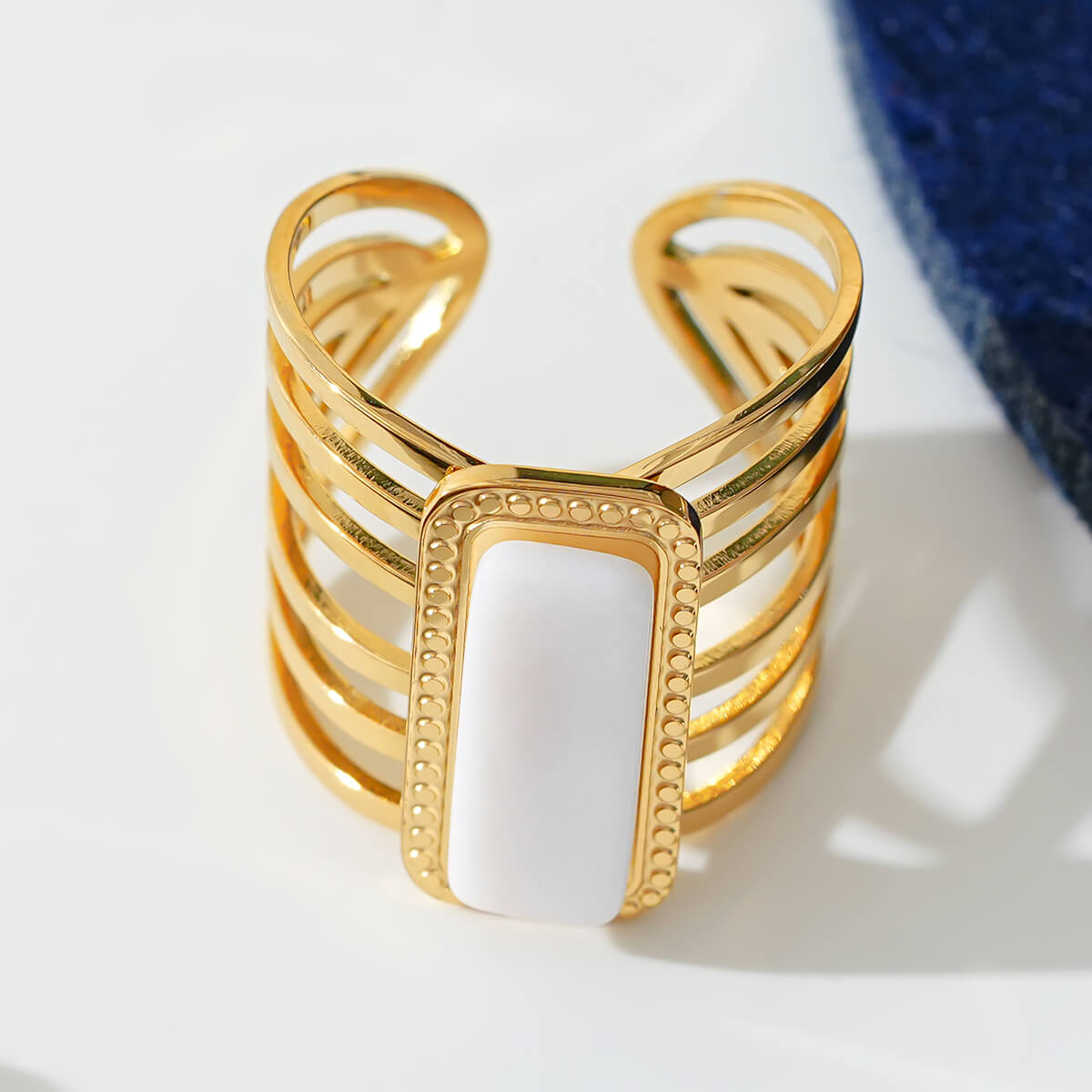 Square stacked ring TrendyRush
