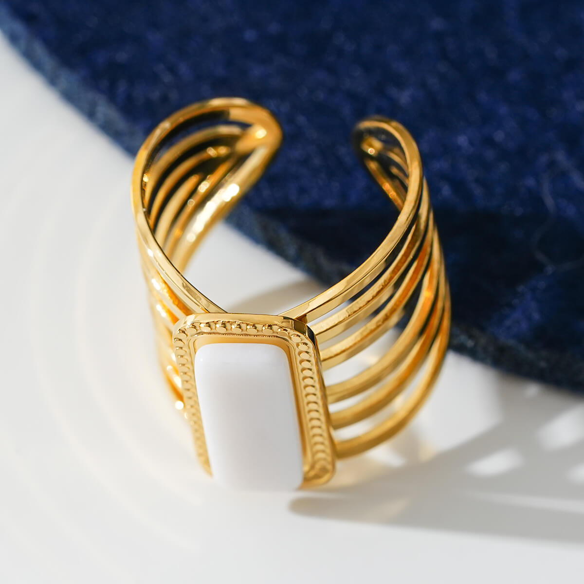 Square stacked ring TrendyRush