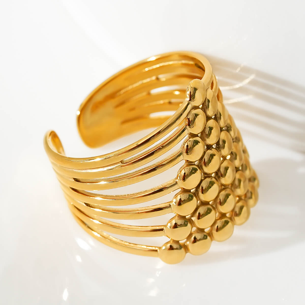 Triangle stacked ring TrendyRush