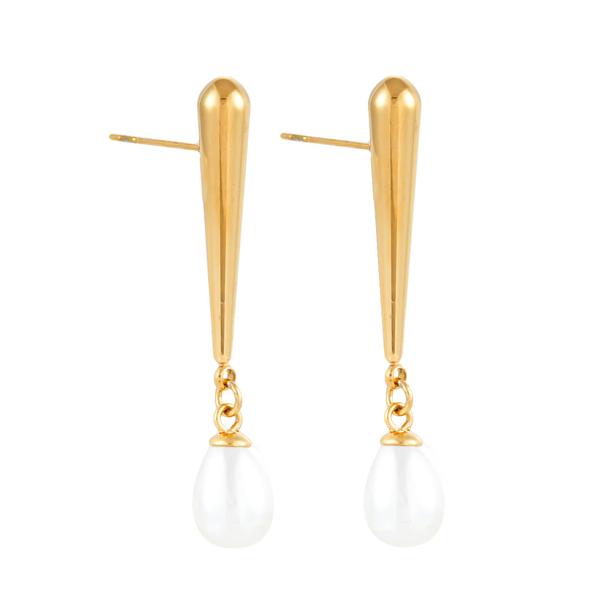 Pearl drop earrings TrendyRush