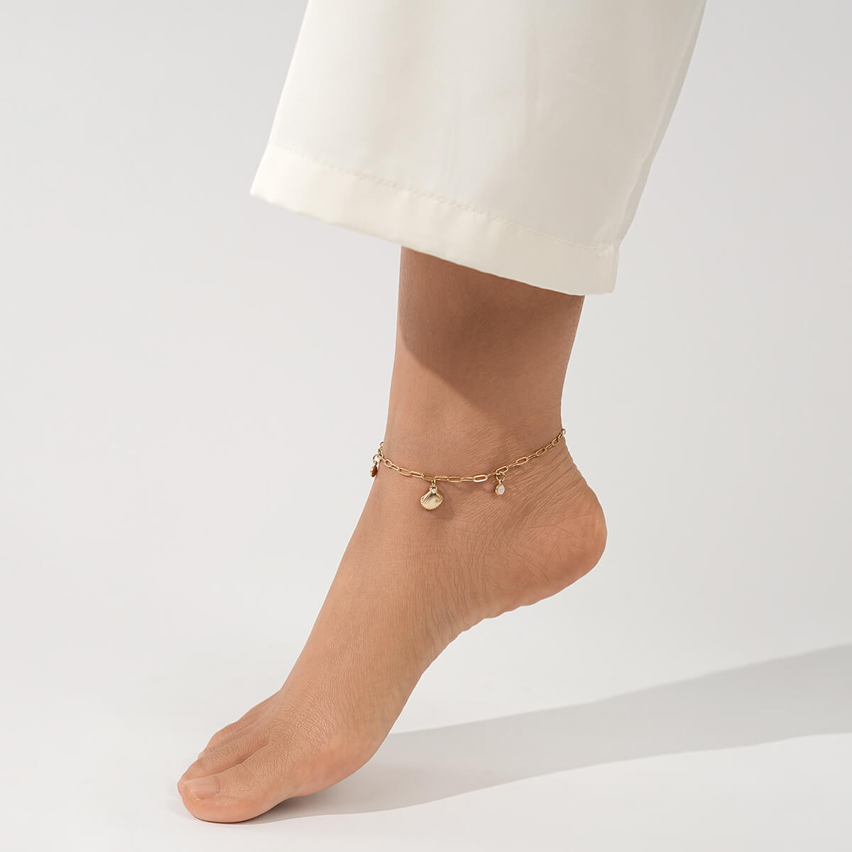 SEASHELL CHARM ANKLET TrendyRush