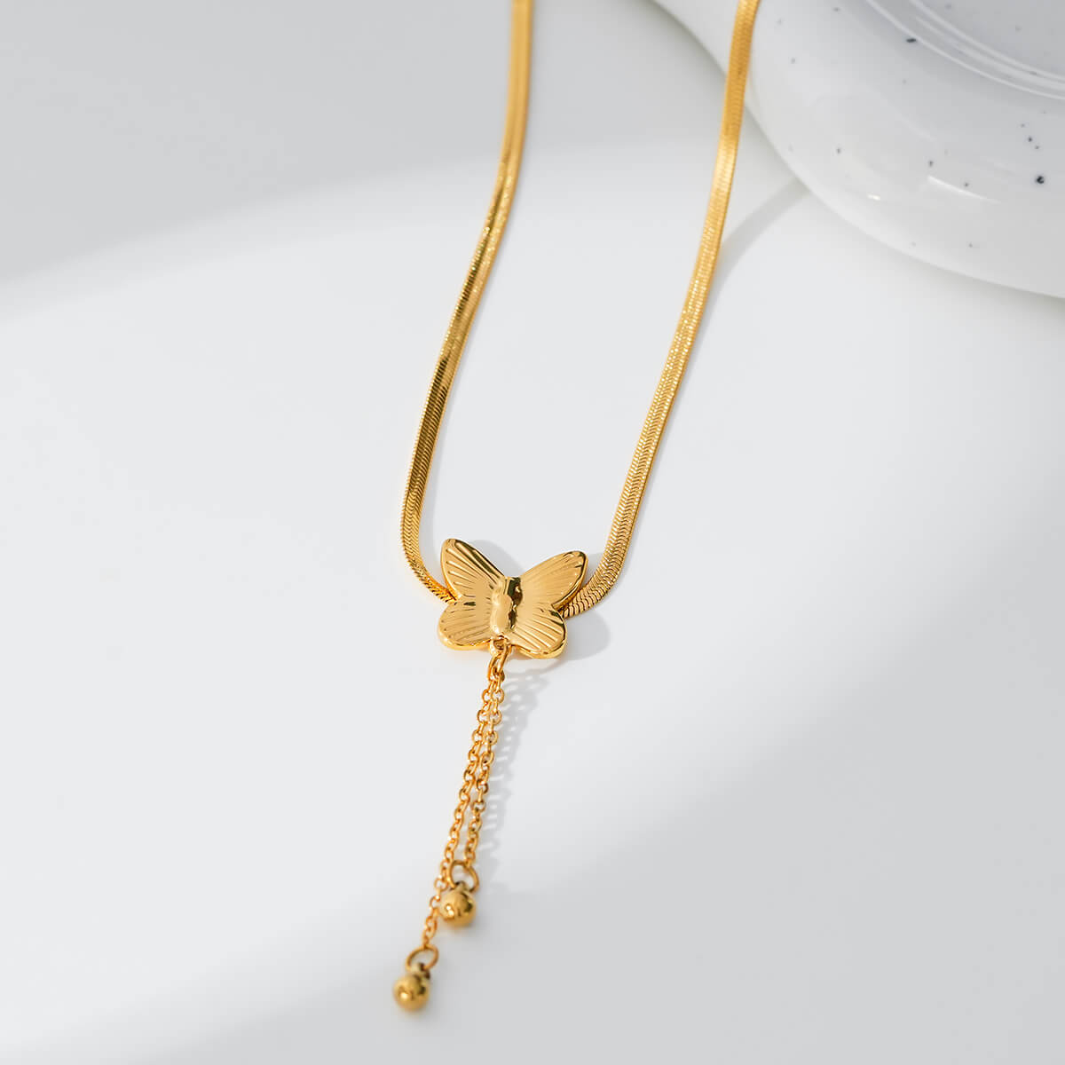 butterfly necklace TrendyRush