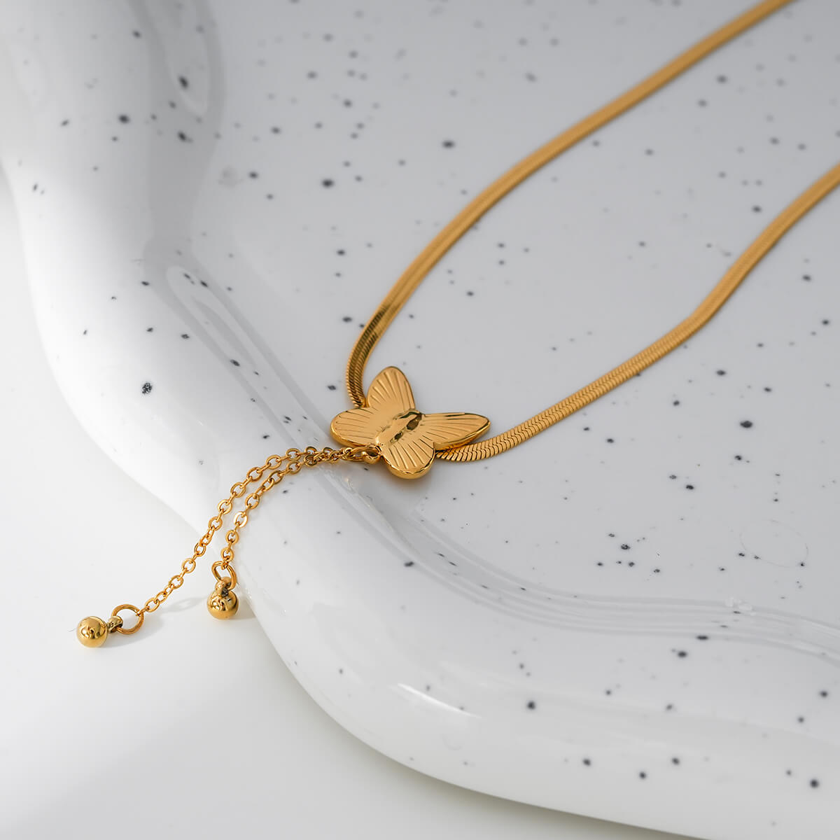 butterfly necklace TrendyRush