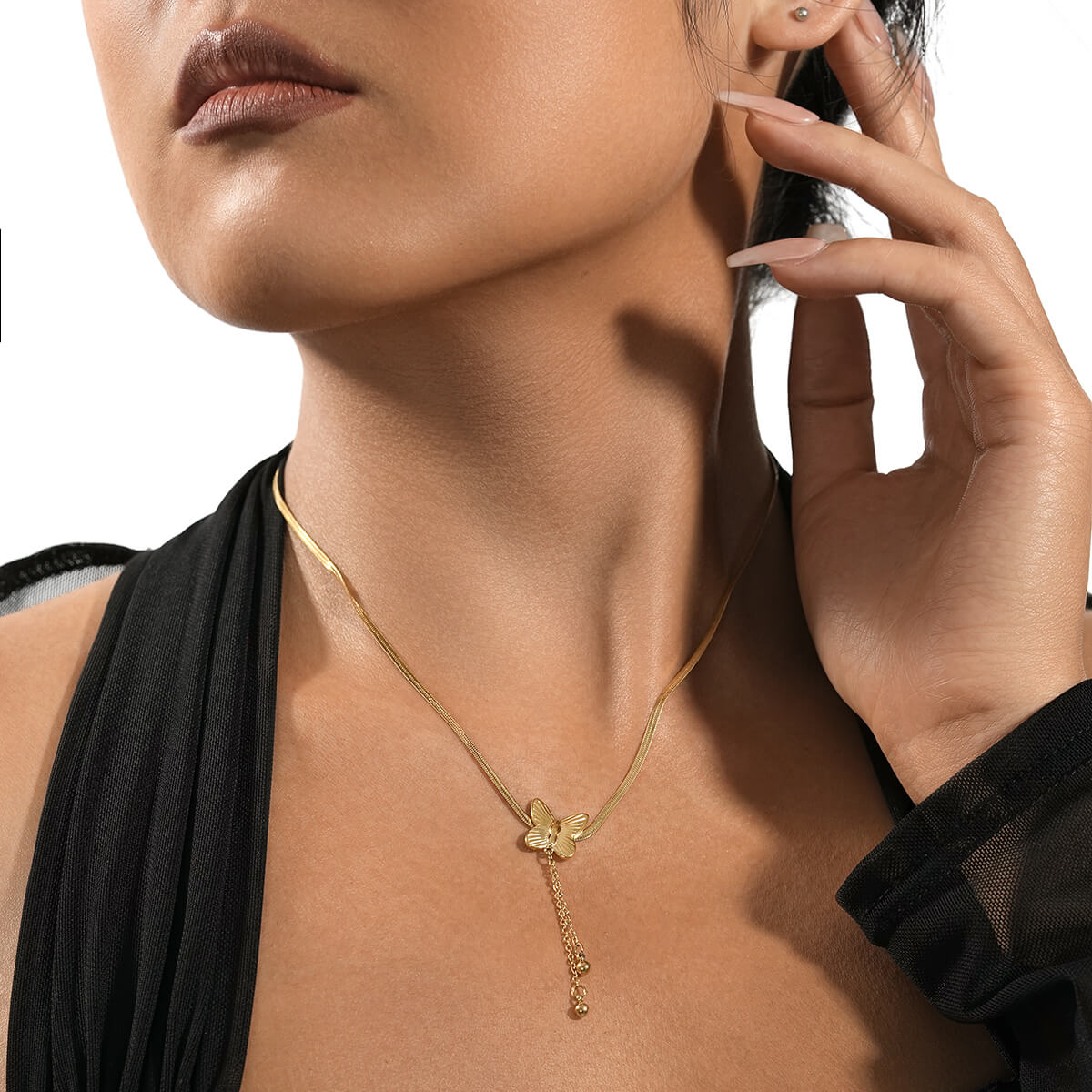 butterfly necklace TrendyRush