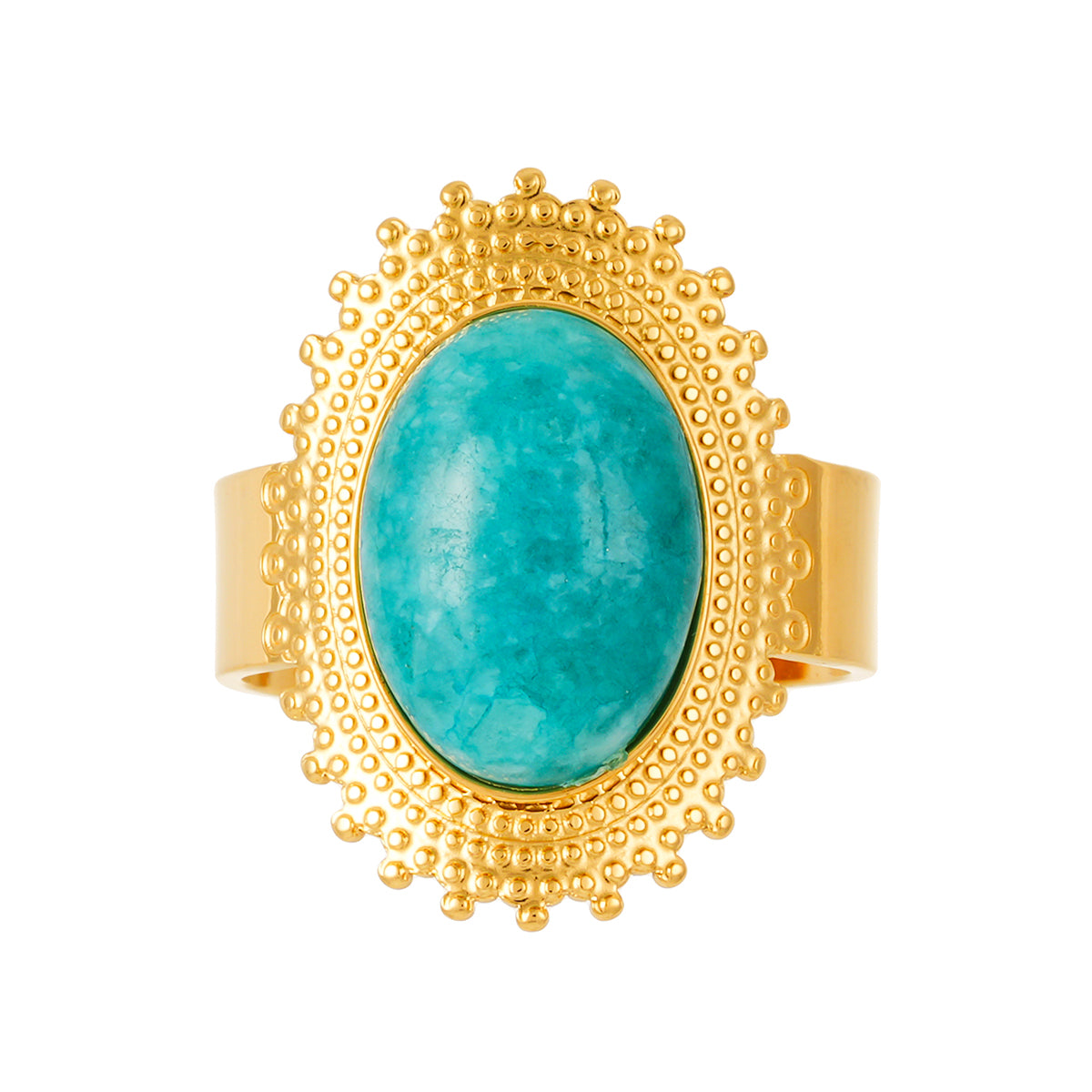 natural turquoise ring TrendyRush