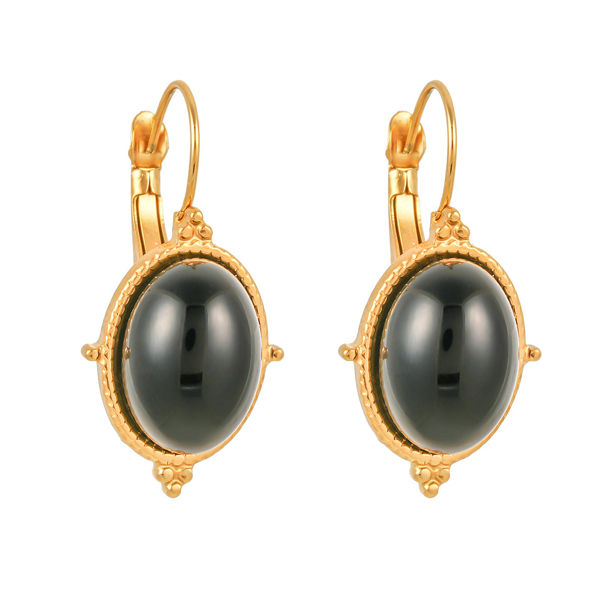 Mystery black earrings TrendyRush