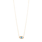 Turquoise eye necklace TrendyRush