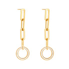 Lapping chain earrings TrendyRush
