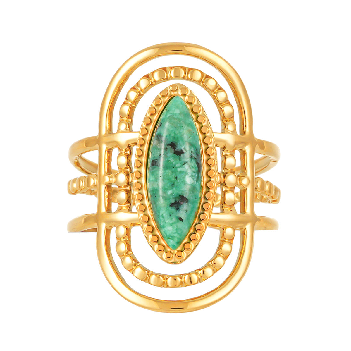 malachite  ring TrendyRush