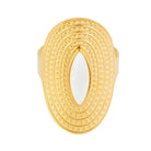 White oval ring TrendyRush