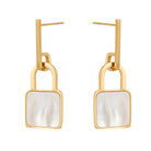 Lock pendant earrings TrendyRush