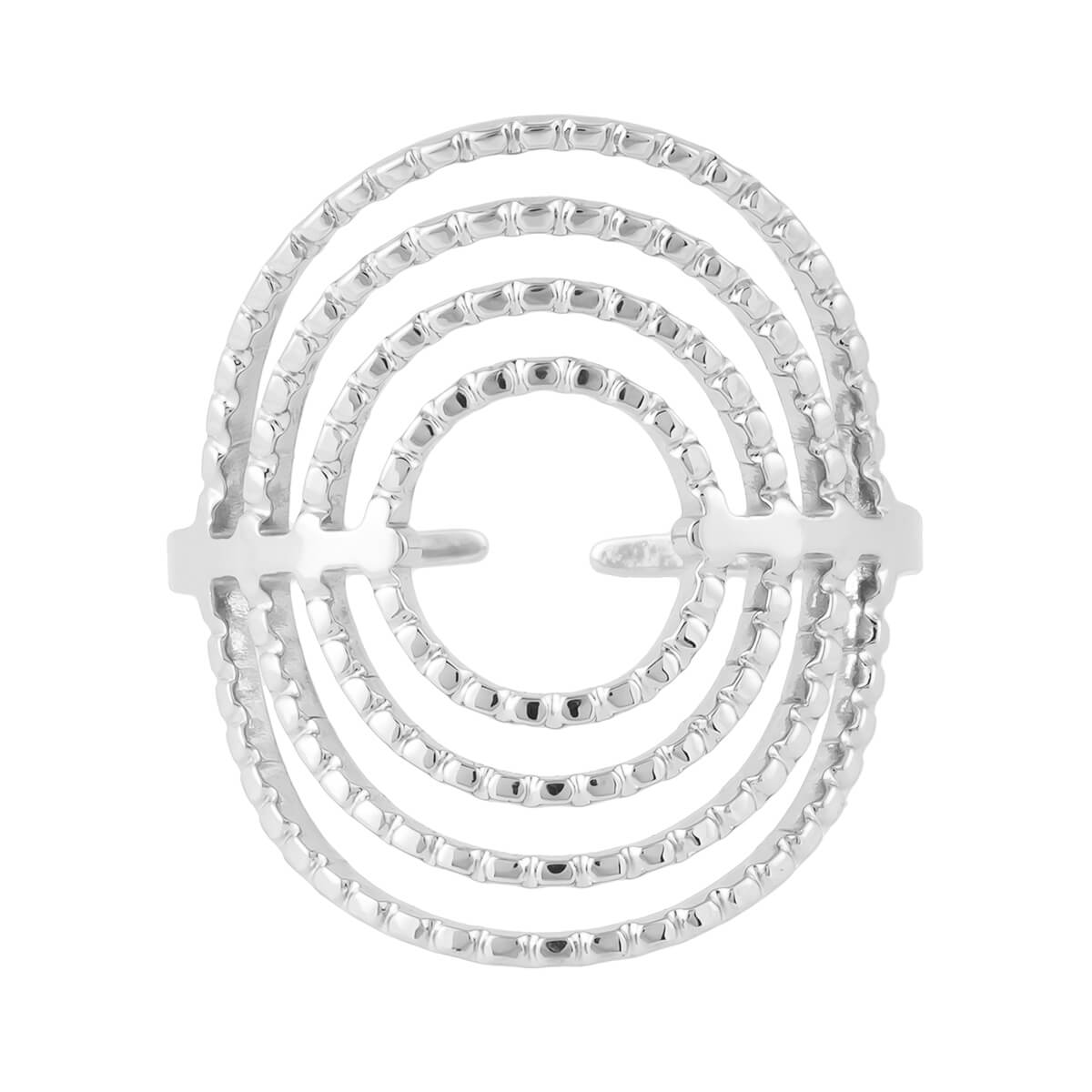 Multi-layer oval ring TrendyRush