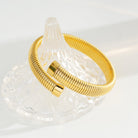 Cable Wire Cuff Bracelets TrendyRush