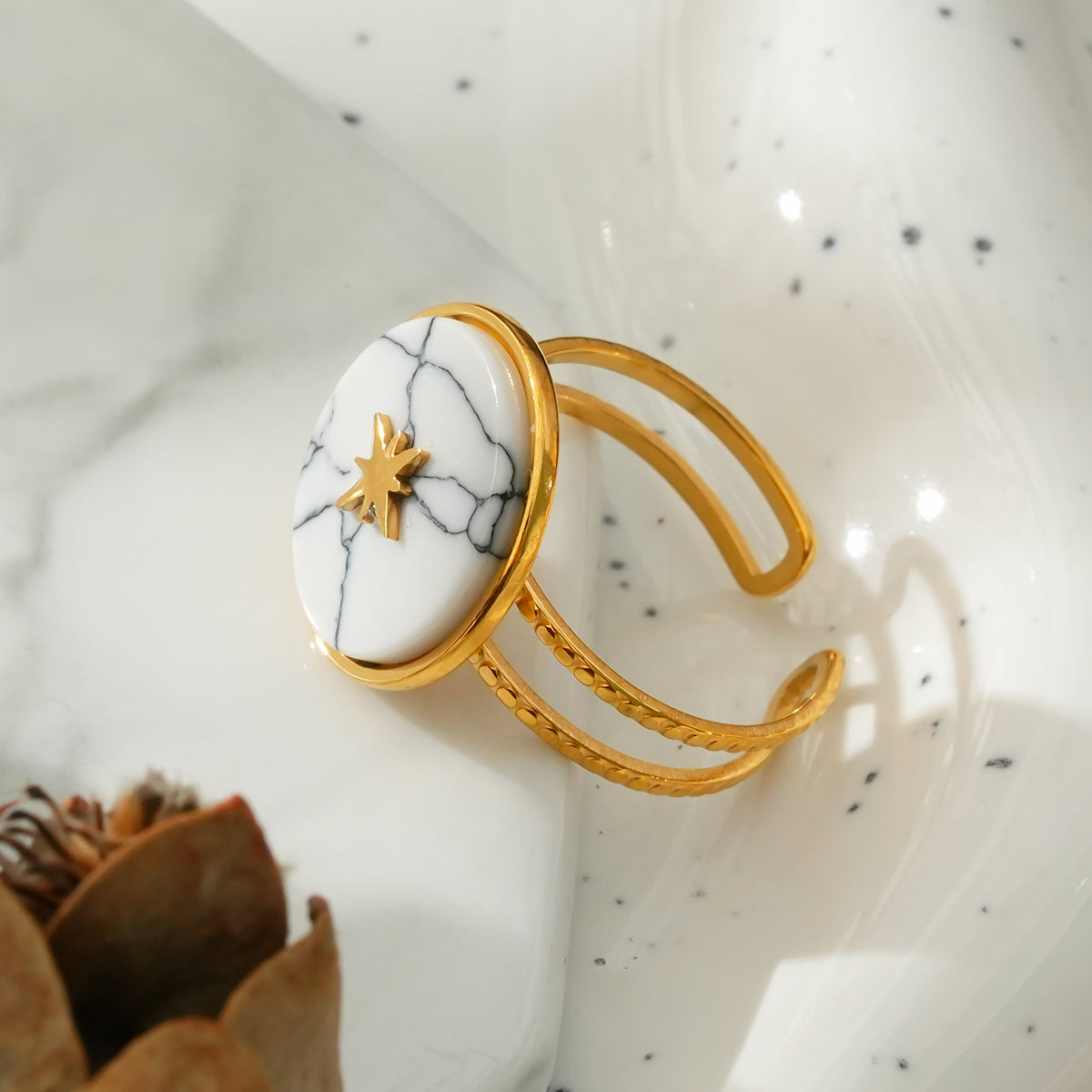 marble star ring TrendyRush