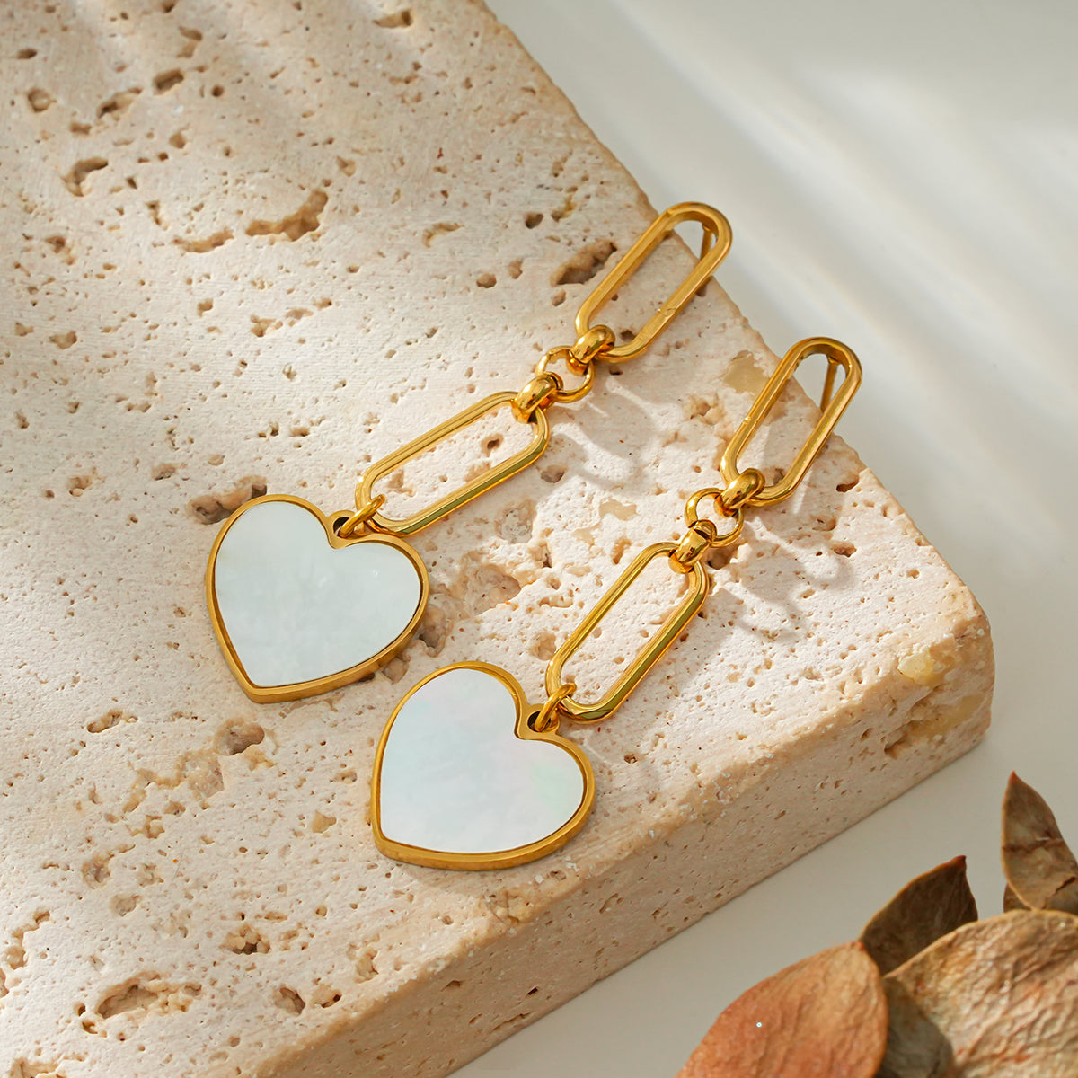 Heart pendant earrings TrendyRush