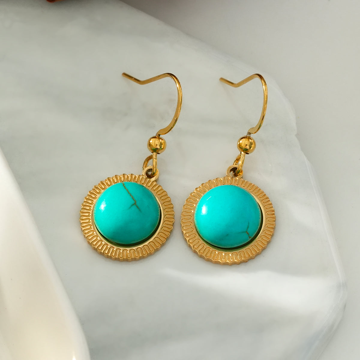 Blue pine earrings TrendyRush