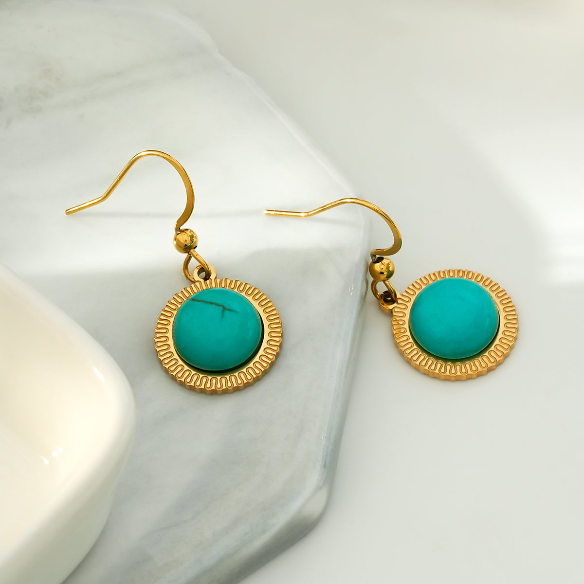 Blue pine earrings TrendyRush