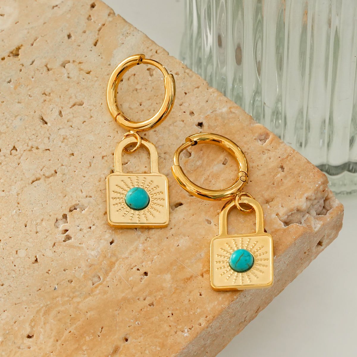 Sun lock earrings TrendyRush