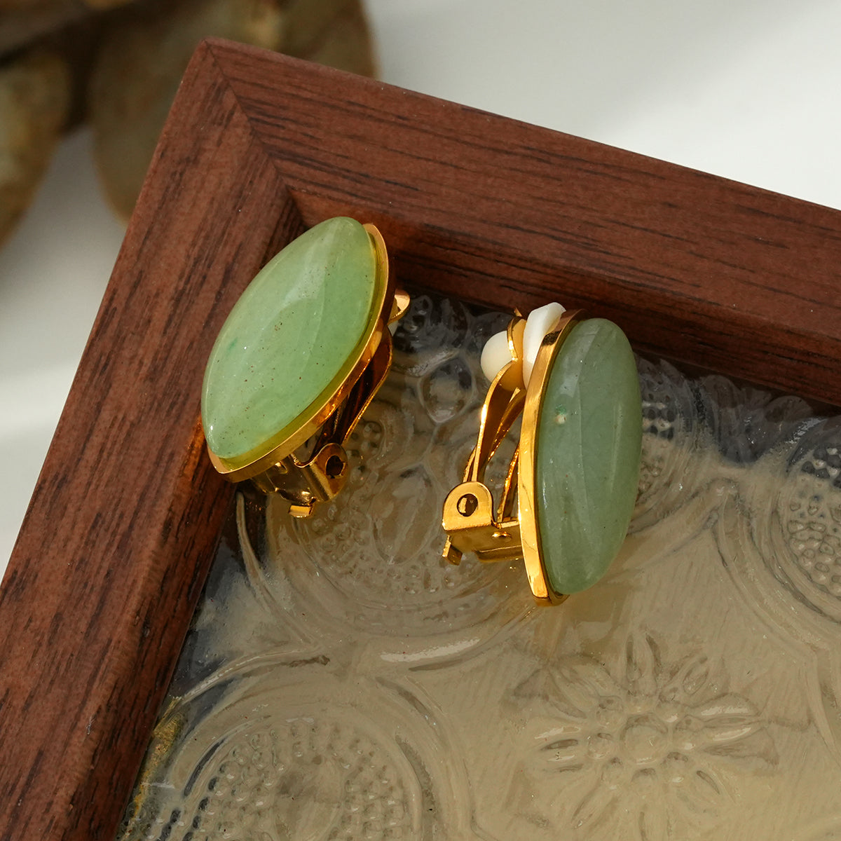 Ice clear earrings TrendyRush