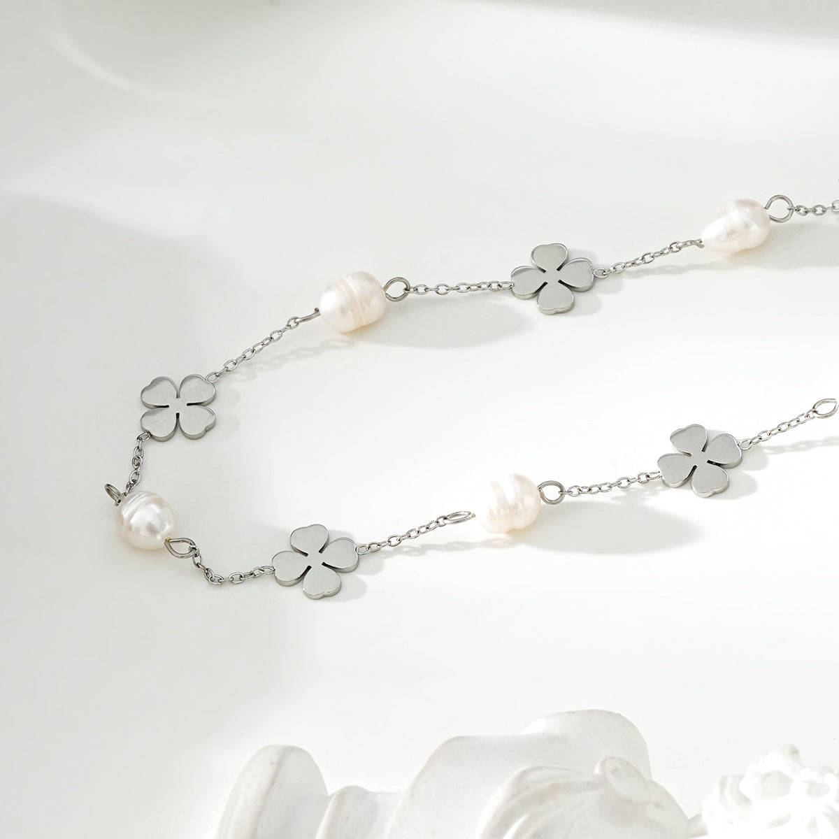 Four-leaf necklace TrendyRush