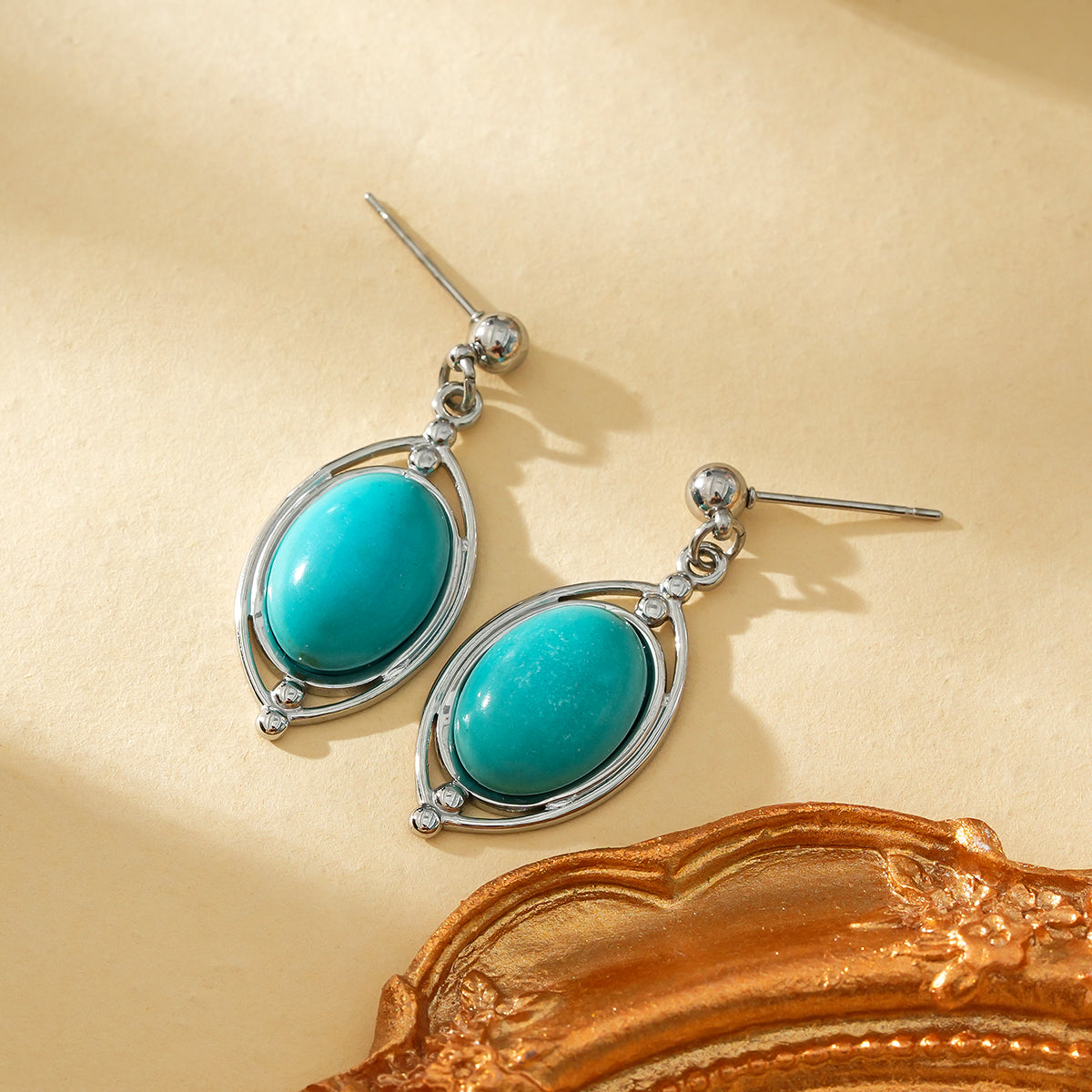 Turquoise earrings TrendyRush