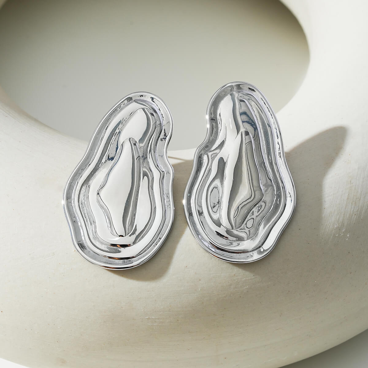 Trend  gold irregular earrings TrendyRush