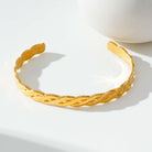 Vintage fashion interwoven design open bracelets TrendyRush