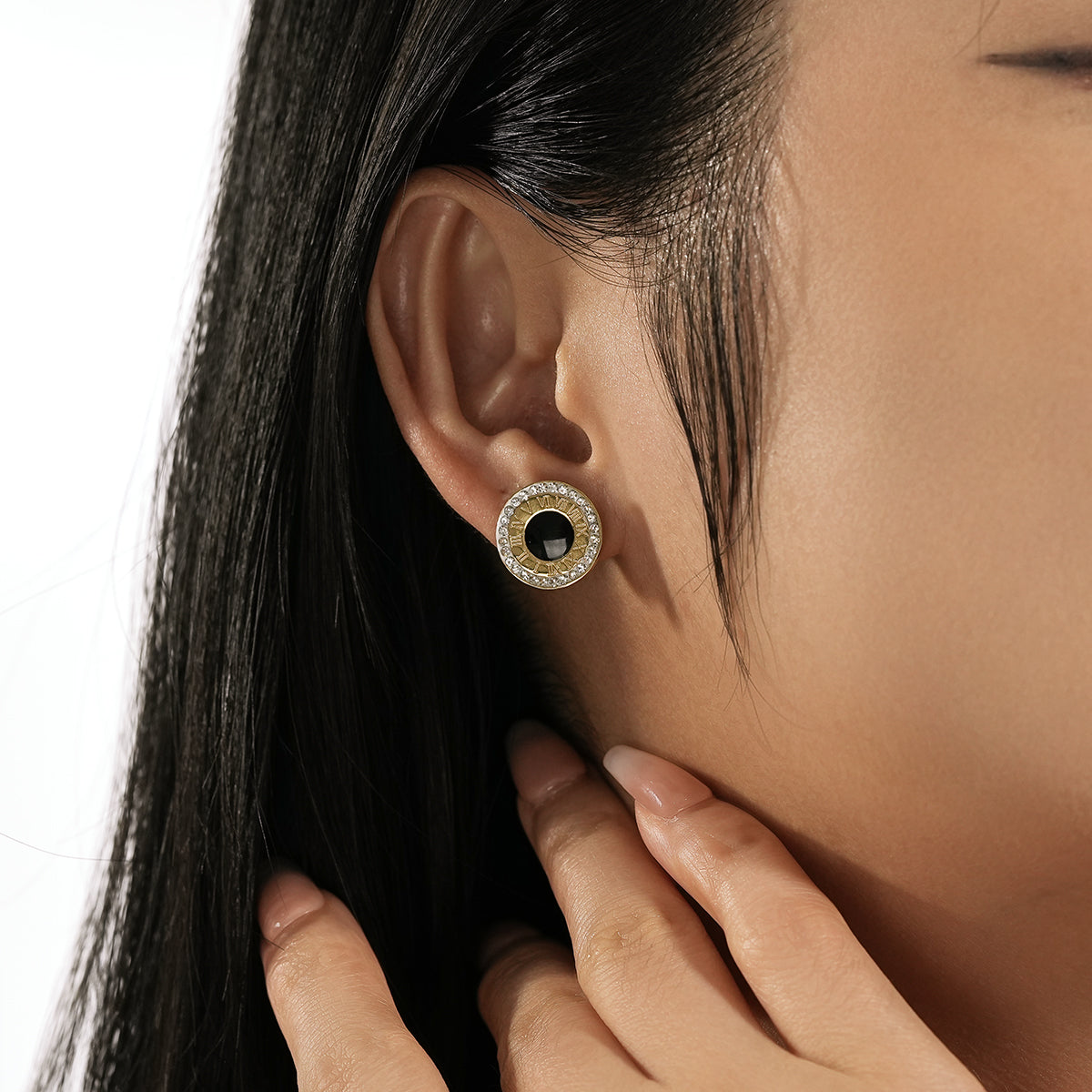 Roman numeral earrings TrendyRush