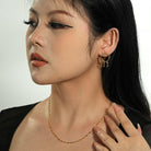 C-shaped earrings TrendyRush